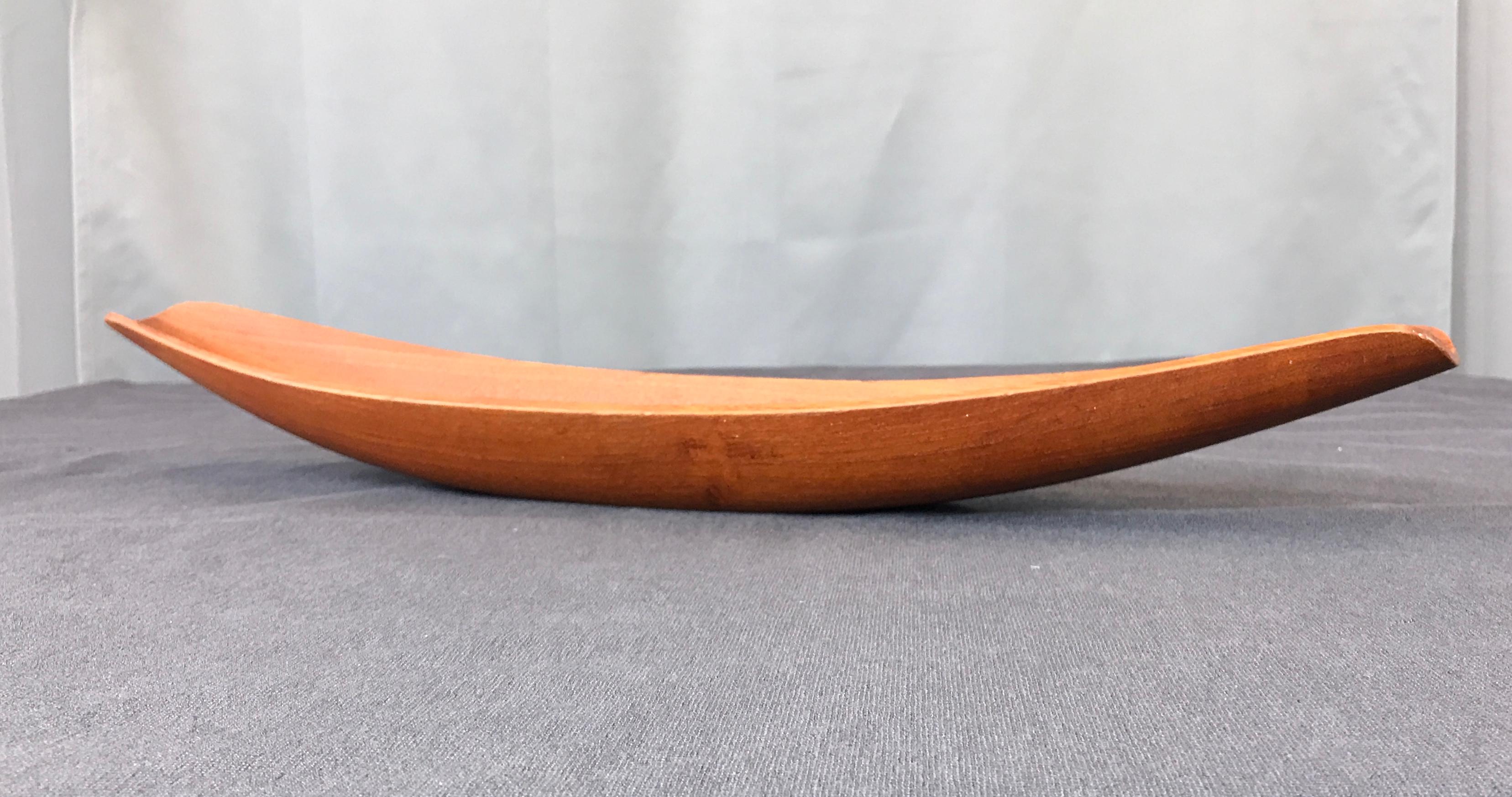 Danish Teak Dansk Canoe Bowl by Jens Quistgaard, Denmark