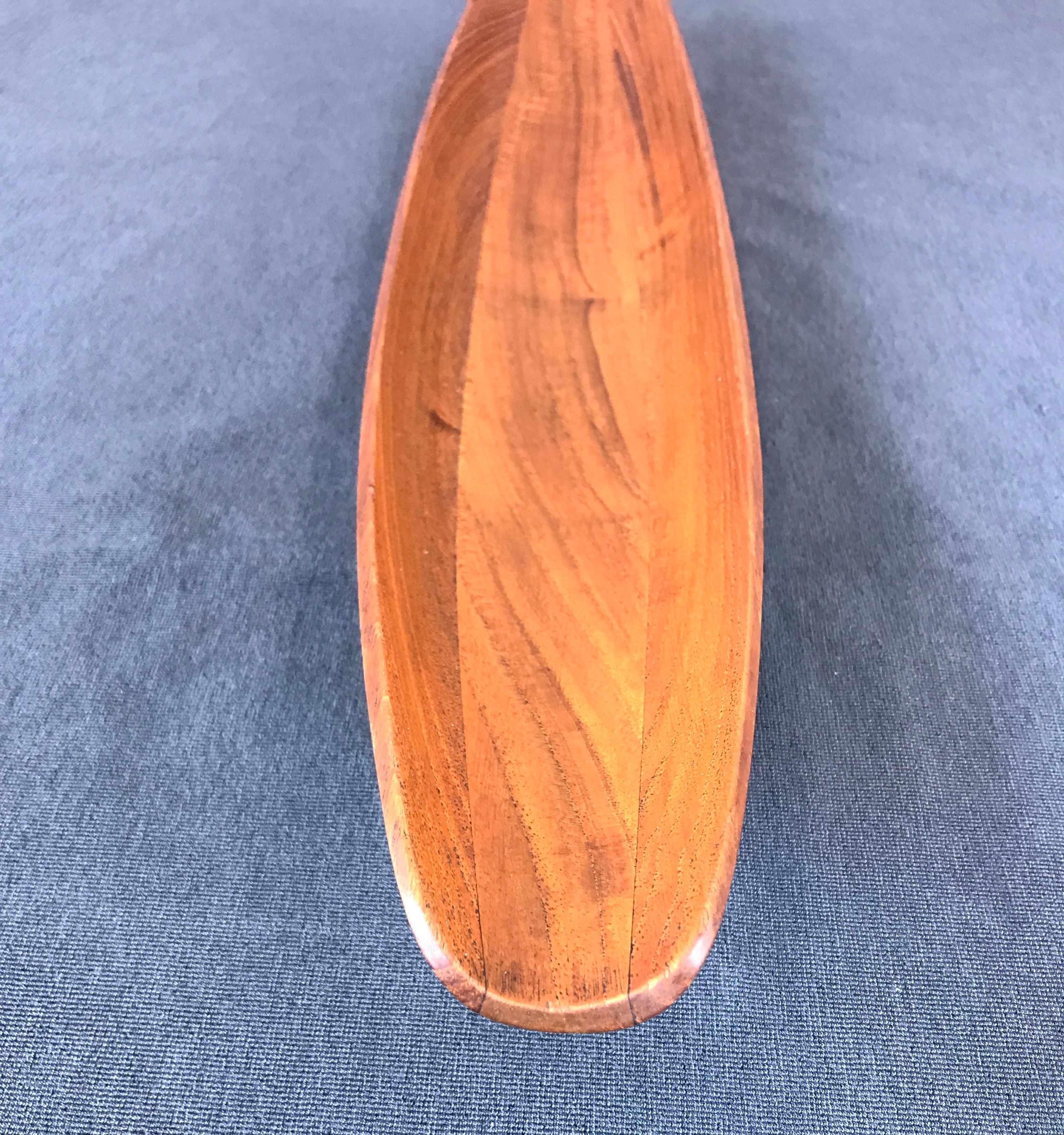 Mid-20th Century Teak Dansk Canoe Bowl by Jens Quistgaard, Denmark