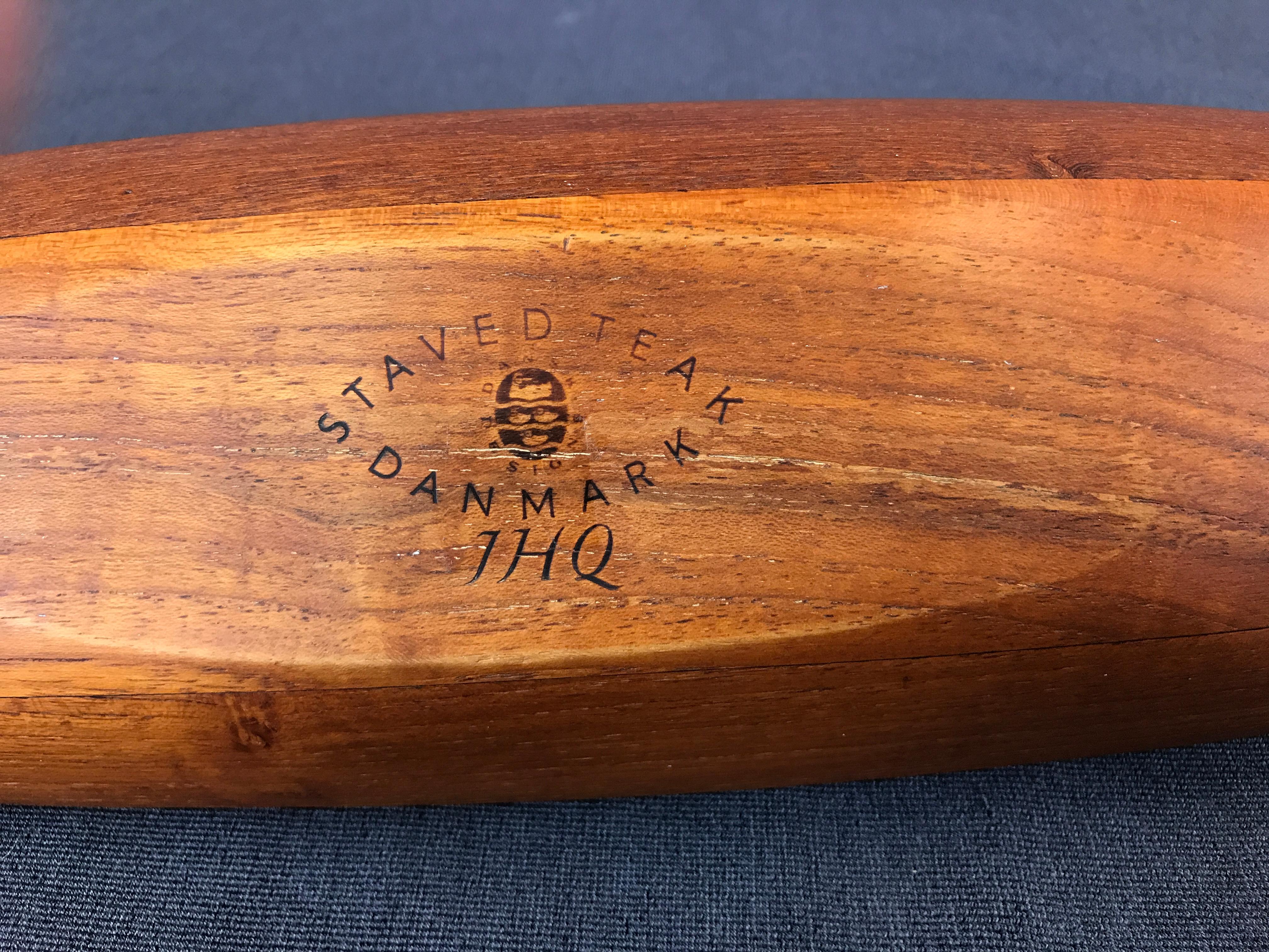 Teak Dansk Canoe Bowl by Jens Quistgaard, Denmark 2