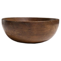 Teak Decorative Bowl, Danish Mid-Century Modern Design, 20th Century