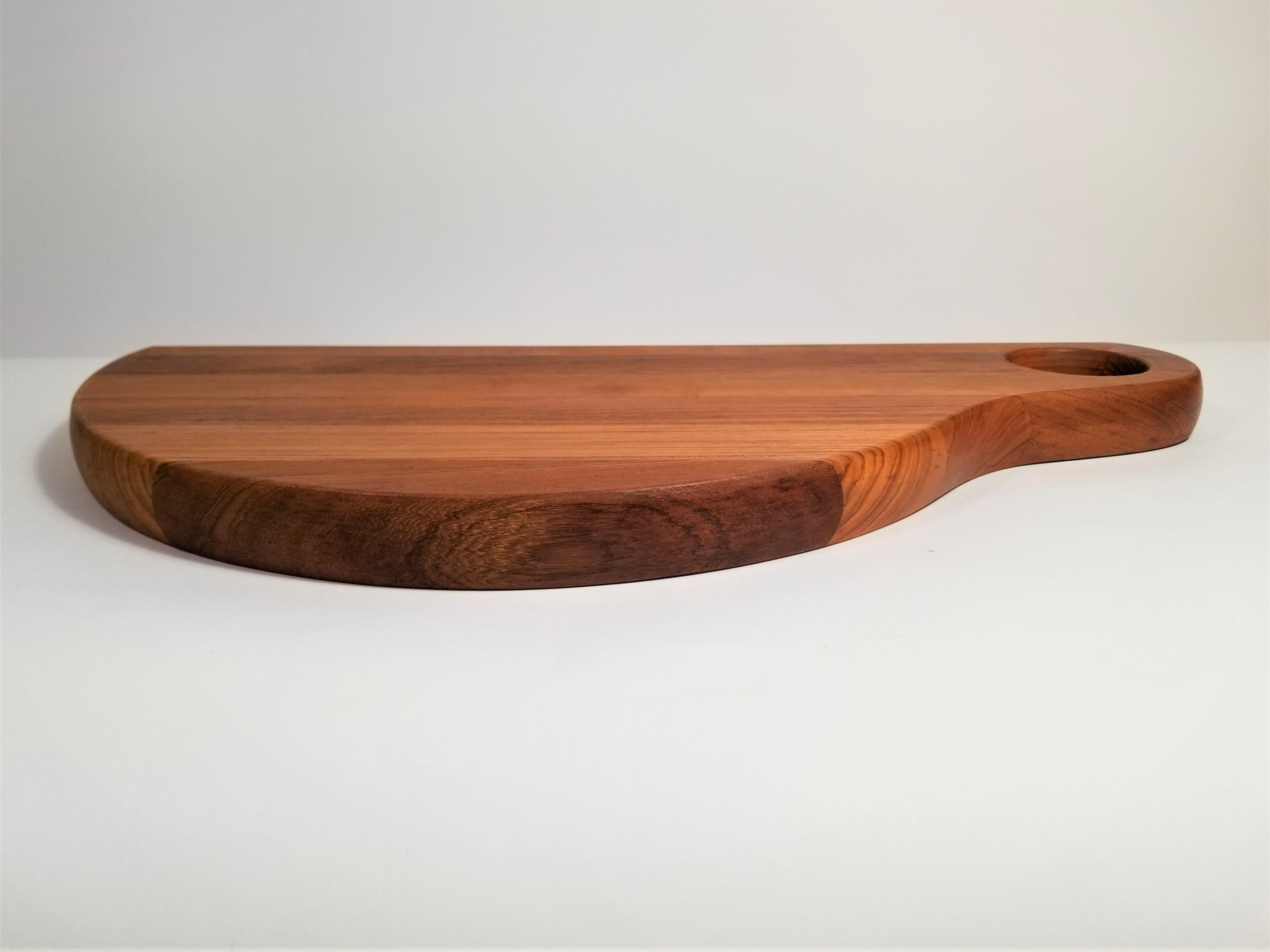 20th Century Teak, Denmark Tray or Cutting Board Mid Century  For Sale