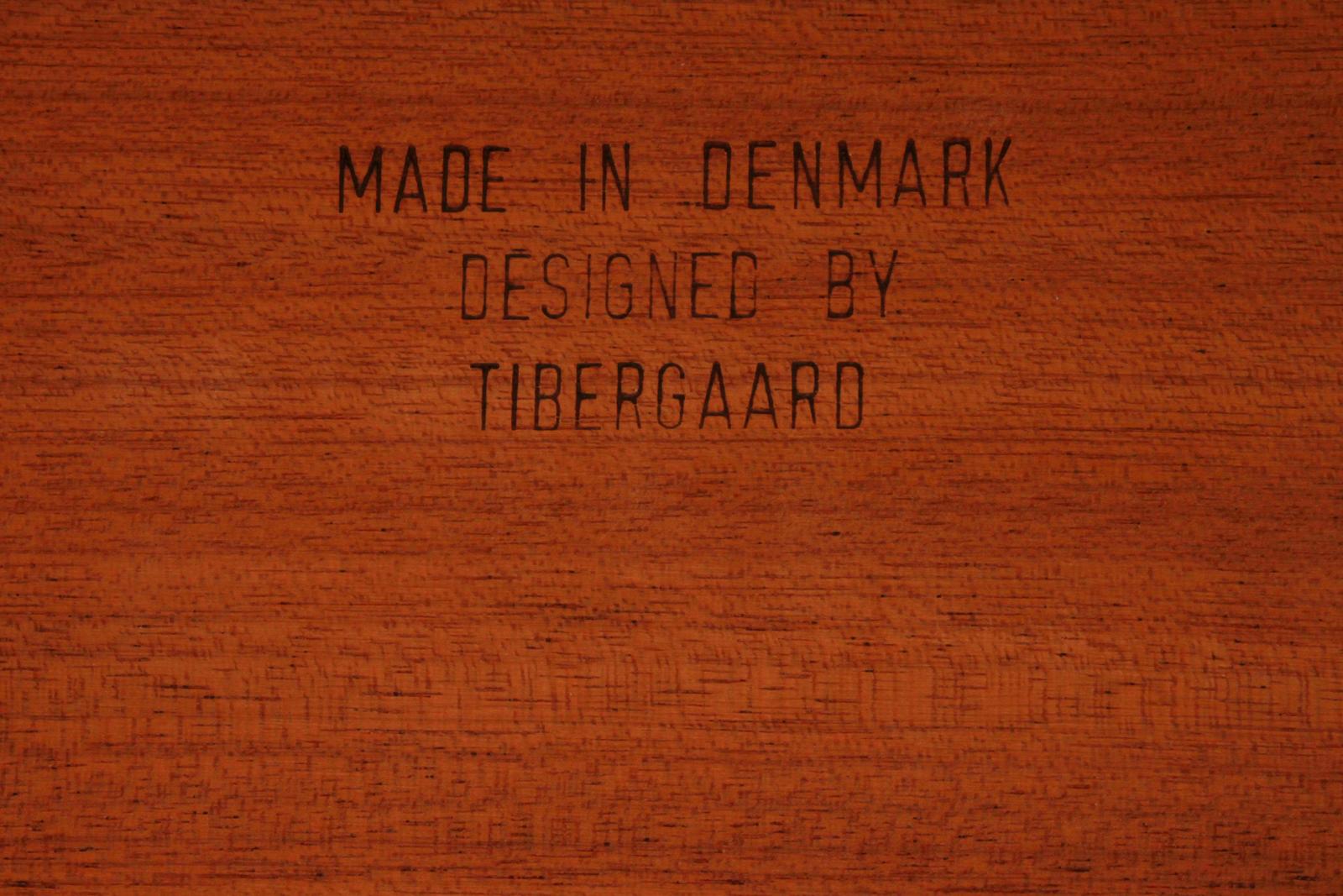 Danish Teak Desk and Chair by Tibergaard, circa 1960