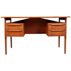 Teak Desk and Chair by Tibergaard, circa 1960