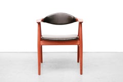 Teak Desk Armchair by Erik Kirkegaard for Glostrup