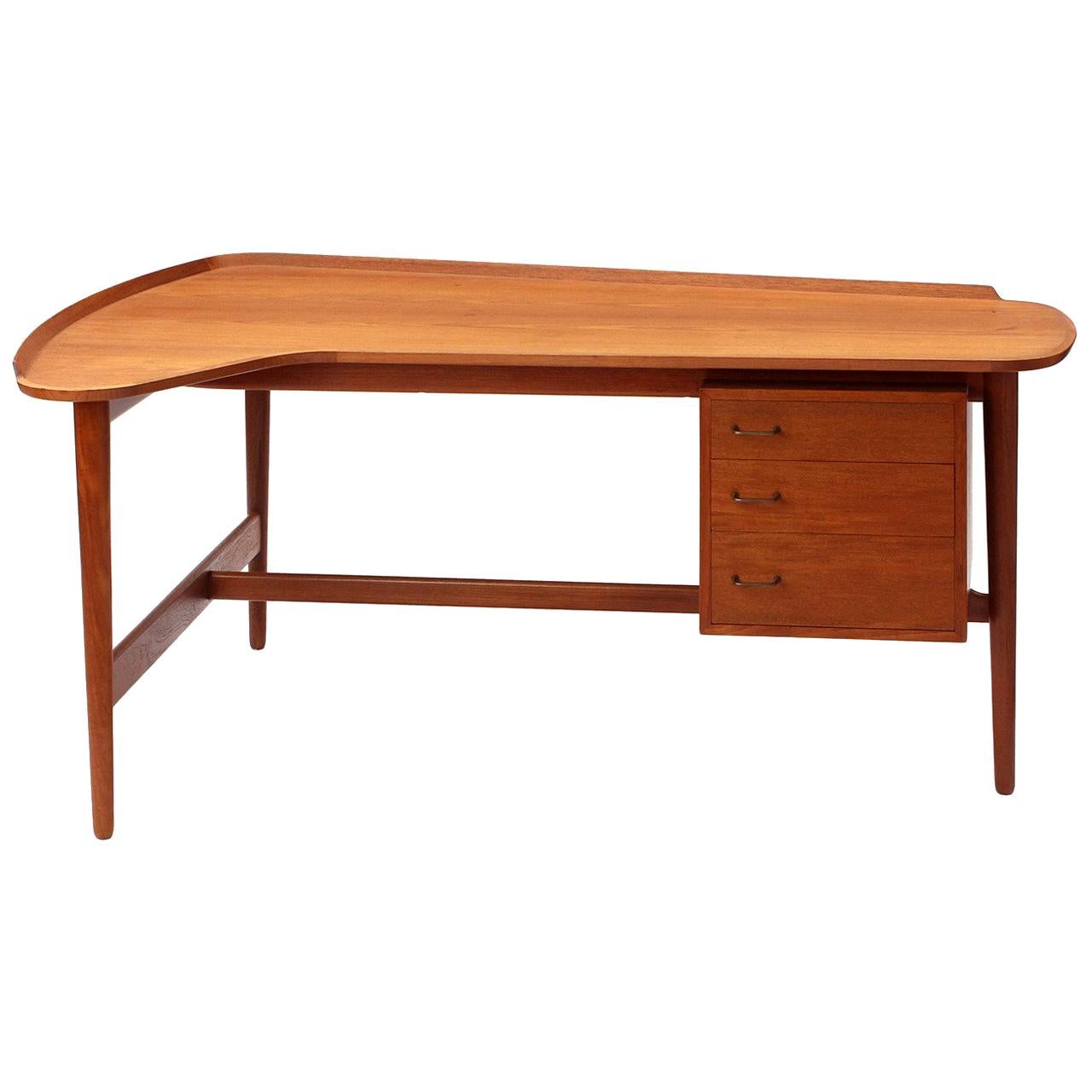 Teak Desk by Arne Vodder for Sibast Furniture