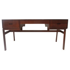 Teak Desk by Arne Wahl Iversen for Vinde Mobelfabrik Denmark 