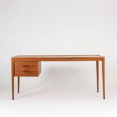 Teak Desk by Erik Riisager Hansen