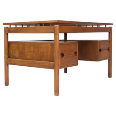 Teak Desk by Ilmari Tapiovaara, around 1960