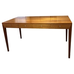 Teak Desk by Severin Hansen for Haslev