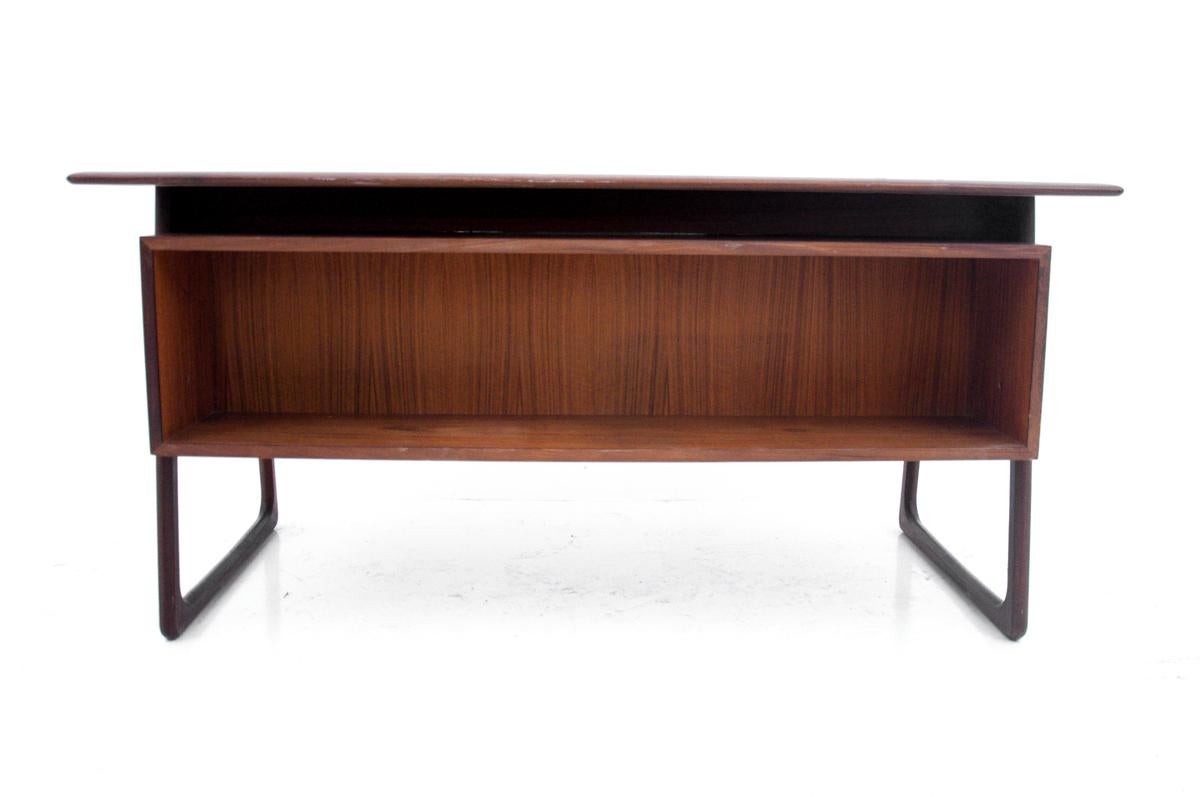 Schreibtisch aus Teakholz, dänisches Design, 1960er Jahre im Angebot 6