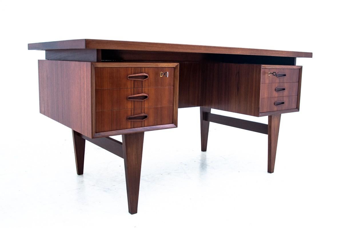 Scandinavo moderno Scrivania in teak, design danese, anni '60 in vendita