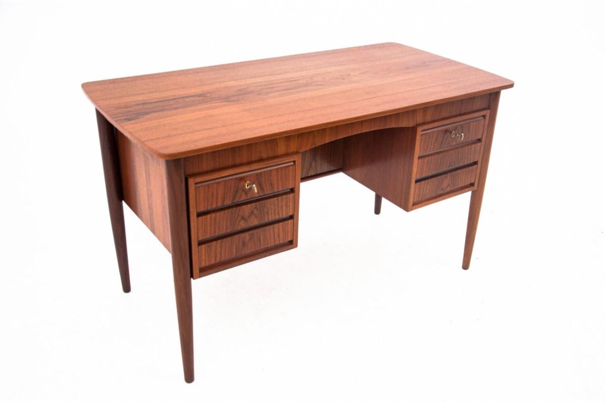 Mid-Century moderno Scrivania in teak, design danese, anni '60 in vendita