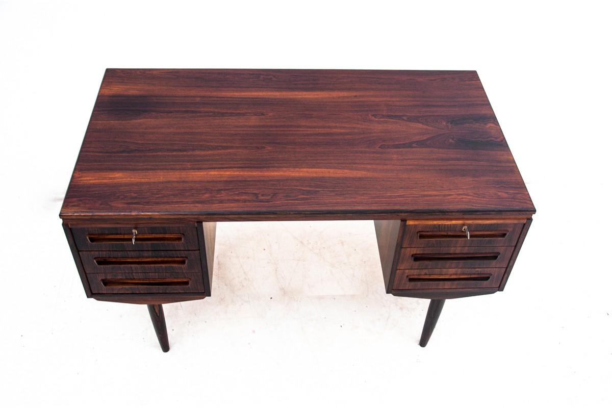 Mid-20th Century Teak Desk, Danish Design, 1960s For Sale