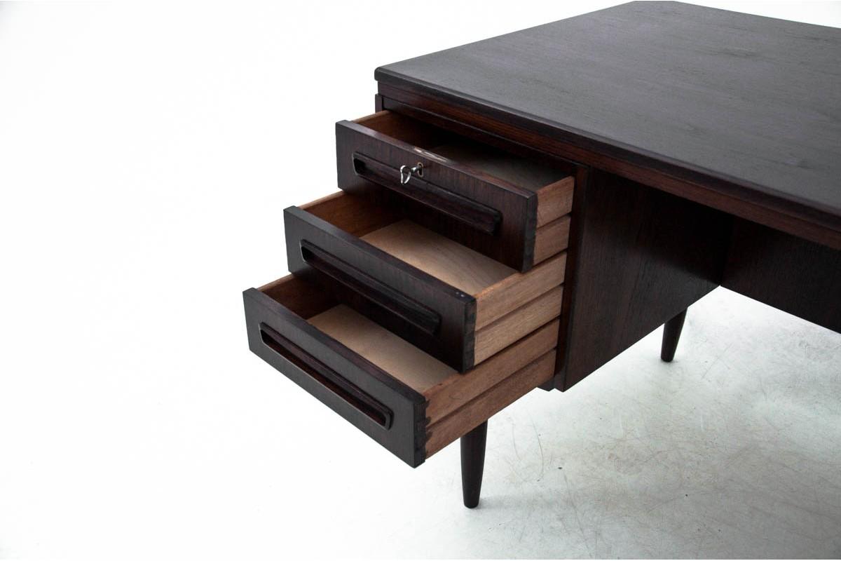 Scrivania in teak, design danese, anni '60. In condizioni buone in vendita a Chorzów, PL