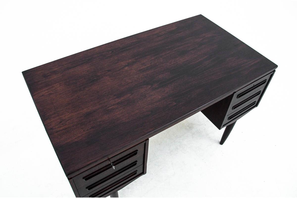 Teak Desk, Danish Design, 1960s, Renovated For Sale 1