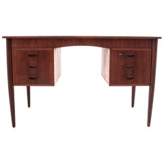 Teak Desk, Danish Design, Denmark, 1970s