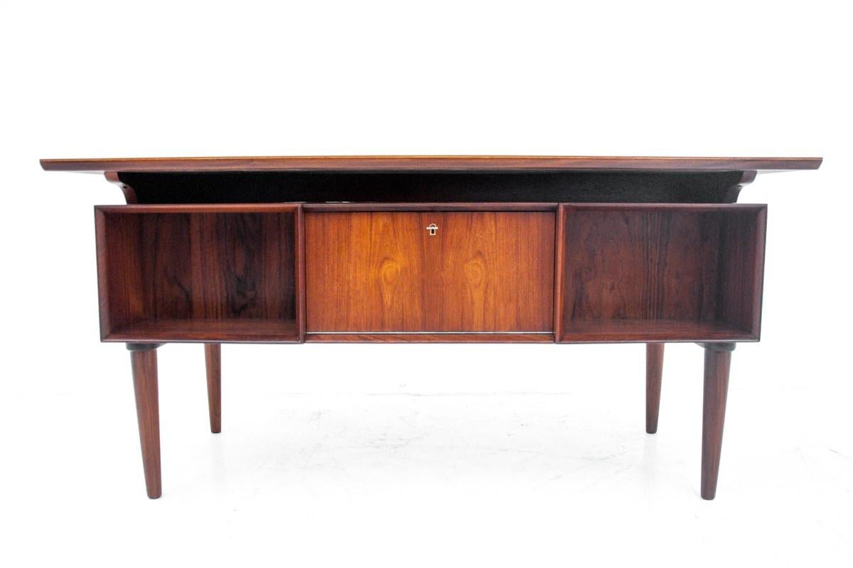 Scrivania in teak, Danimarca, anni '60 in vendita 6