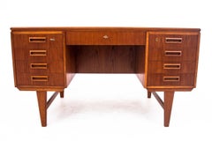 Teak desk, Denmark, 1960s.
