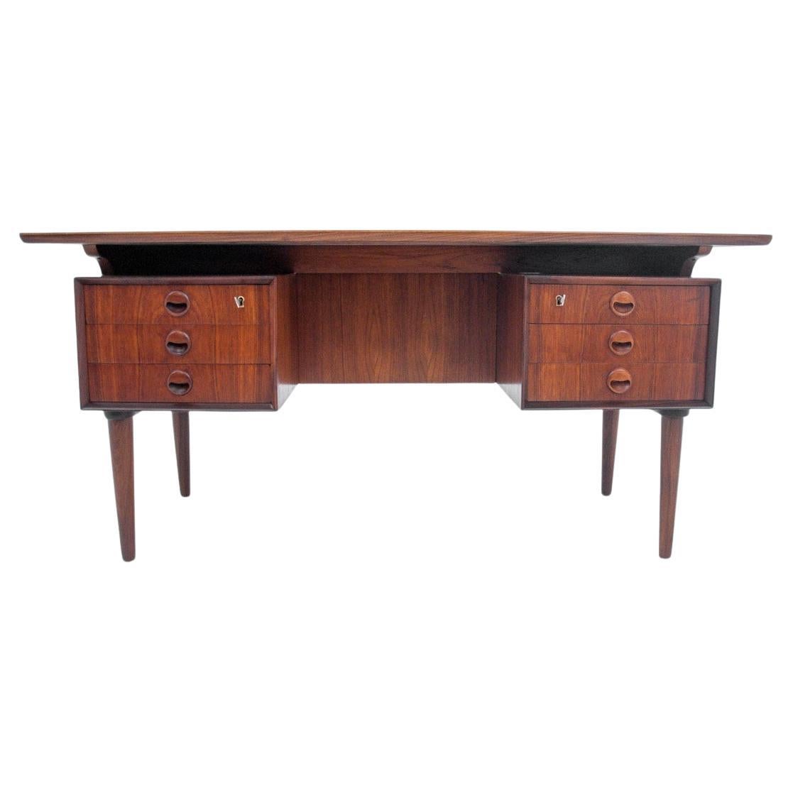 Teak Desk, Denmark, 1960s