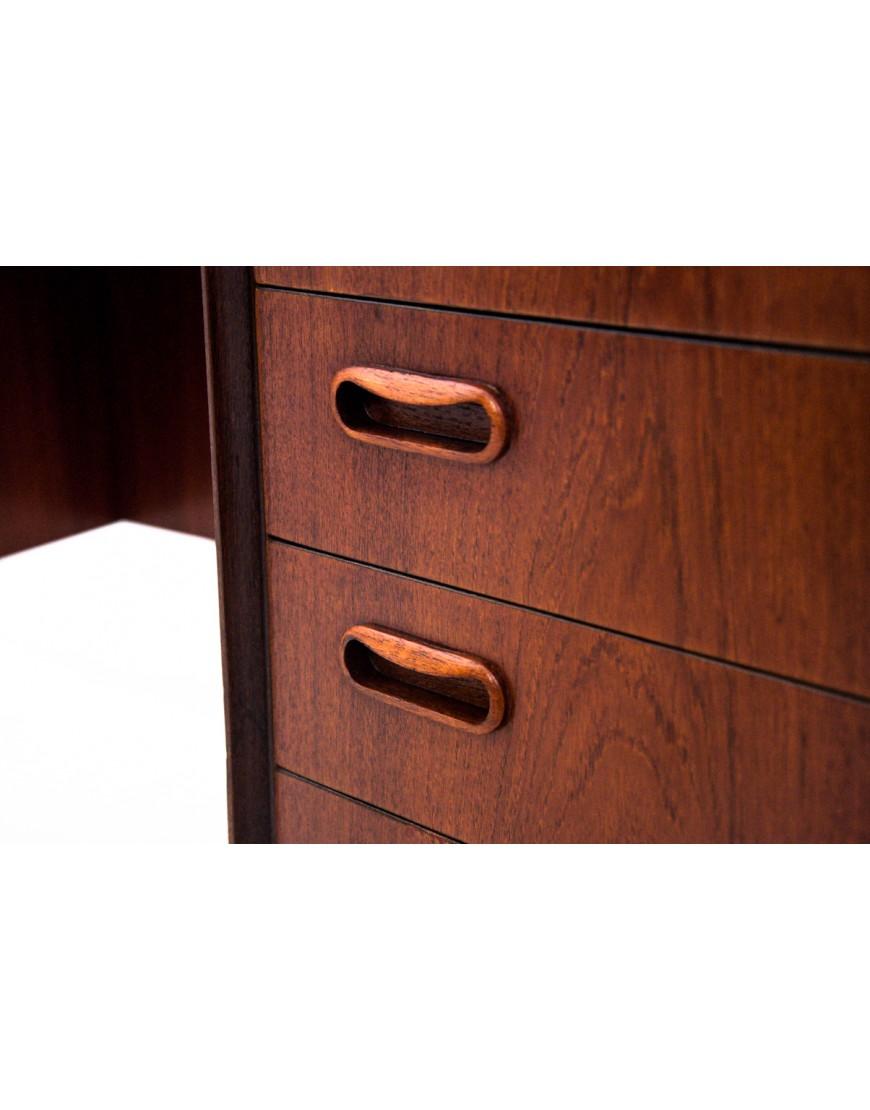 Teak Desk, designed by Svend Aage Madsen for H.P. Hansen, Denmark, 1960s 5
