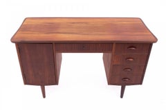Teak desk, mid-century modern, Denmark, 1960s.