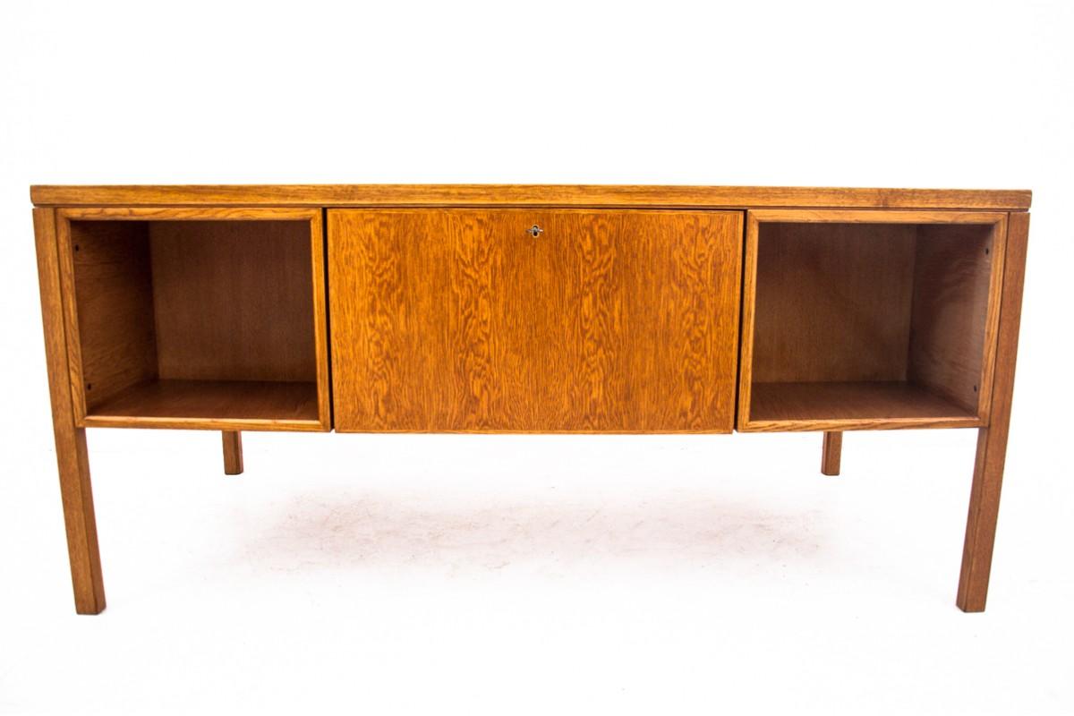 Teakholz-Schreibtisch, Modell 77, Omann Jun, Dänemark, 1960er Jahre (Dänisch) im Angebot