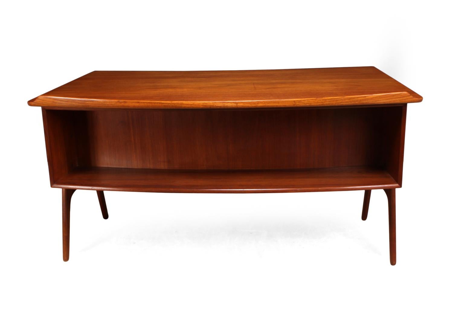 Teak Desk, Model SH 180, by Svend Madsen for Sigurd Hansen 2