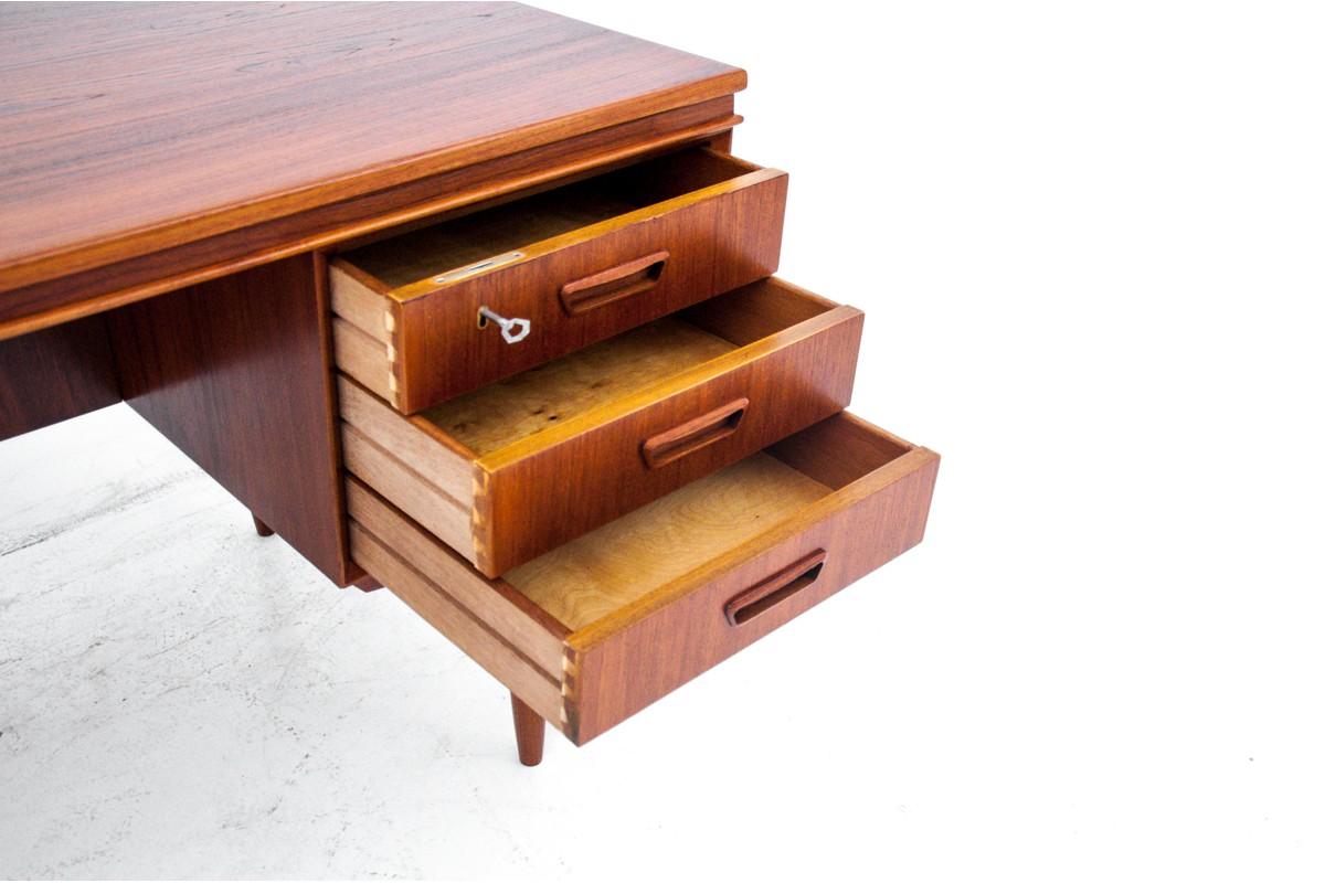 Danish Teak Desk Vintage, Denmark, 1960s For Sale