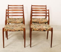 Teak Dining Chair by Niels Otto Møller Model 78