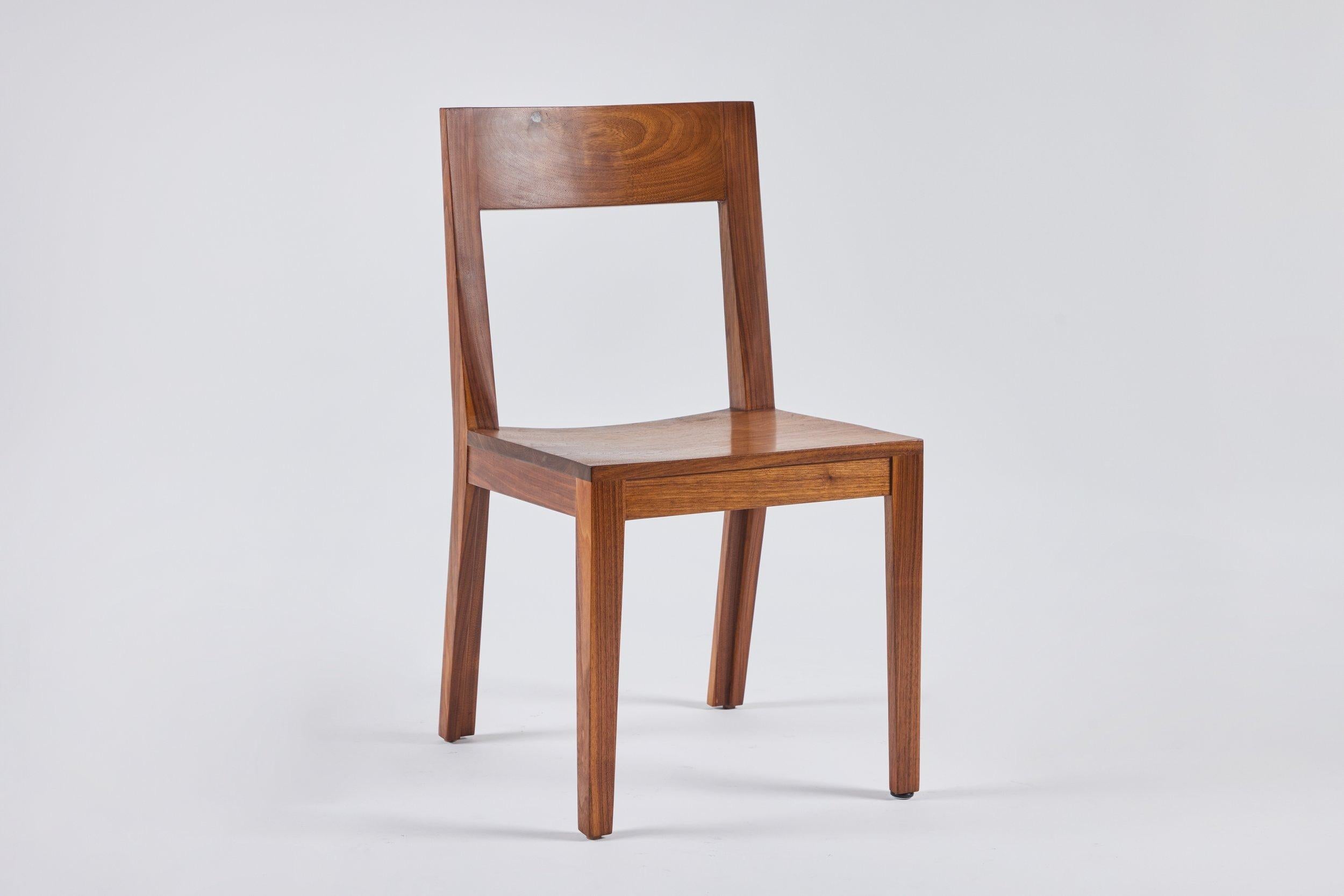  Set di 8 sedie da pranzo in teak. Uso all'aperto se coperto.  Misura 18 