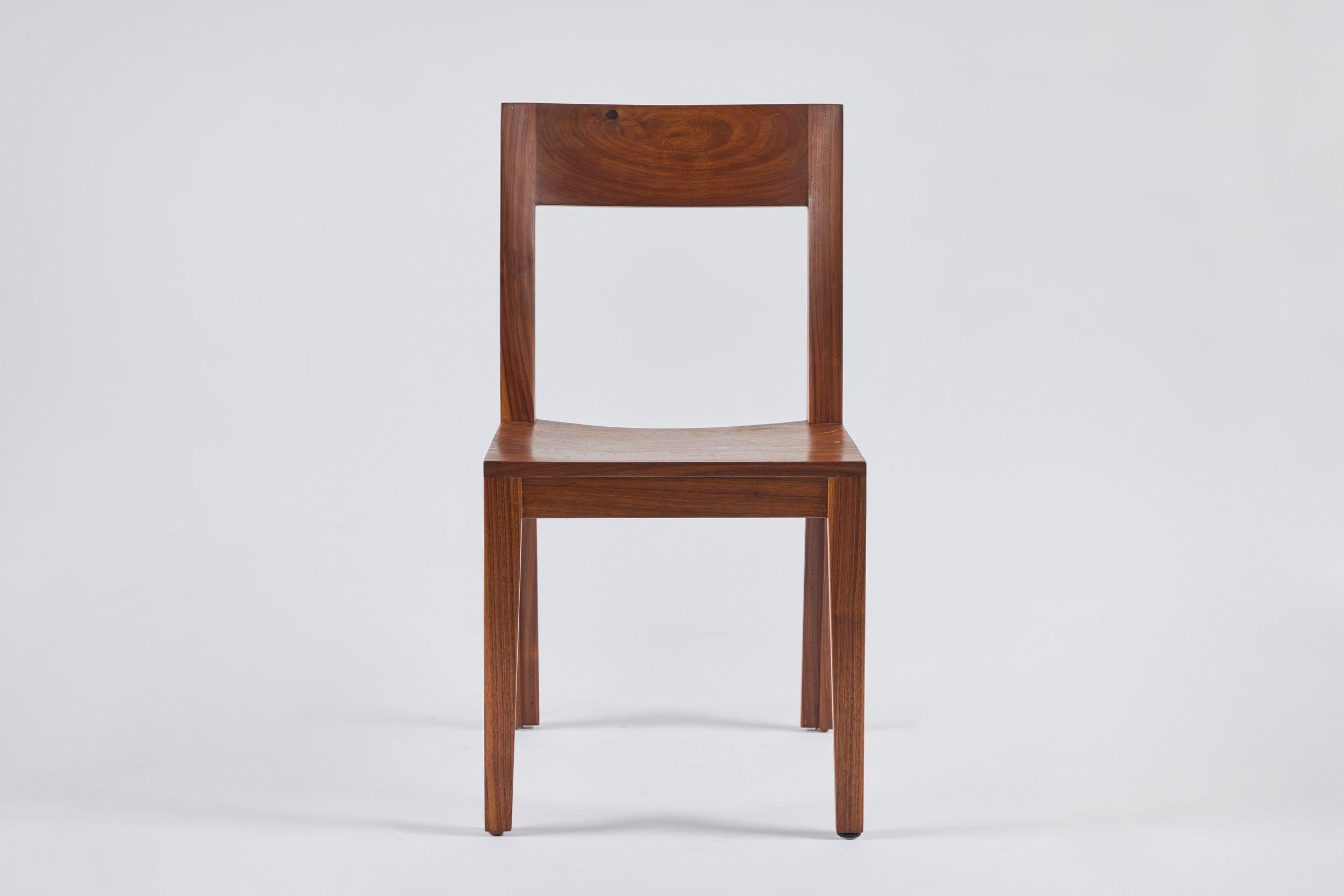 Teak Set di sedie da pranzo in teak in vendita