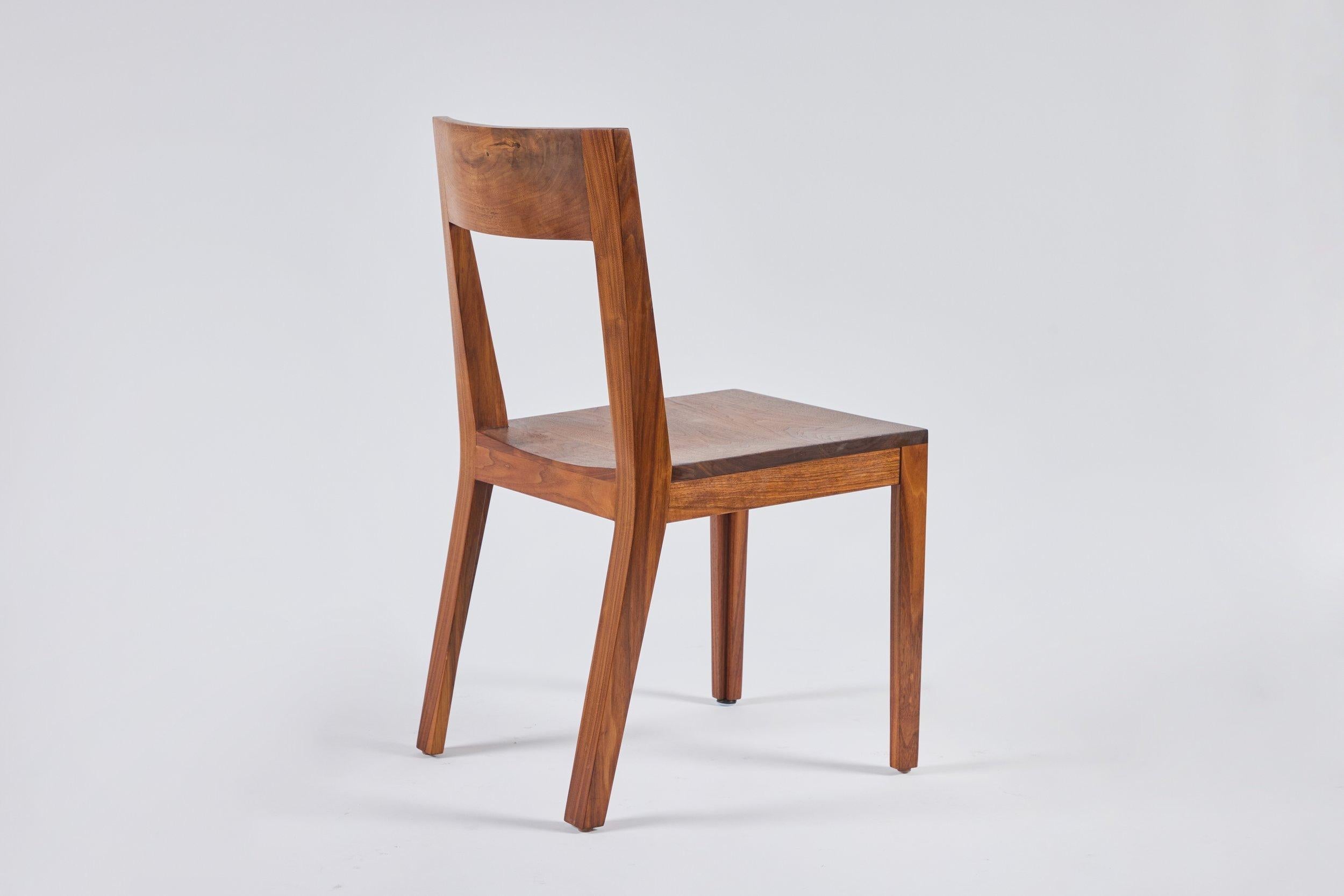 Set di sedie da pranzo in teak in vendita 2