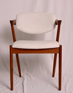 Teak Dining Chairs by Kai Kristiansen Model 42