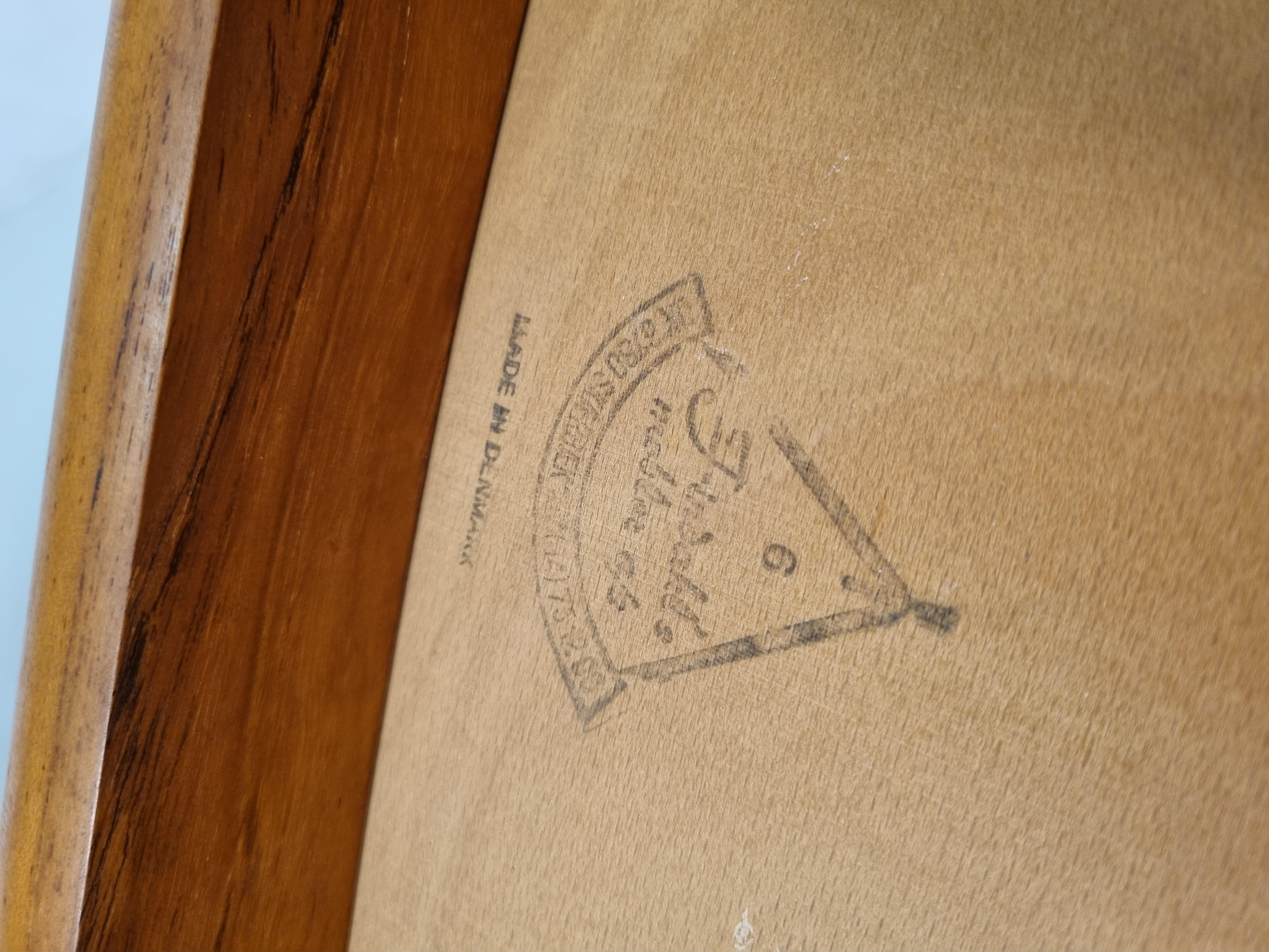 Teak Dining Chairs from Findahl In Good Condition In østbirk, 8752
