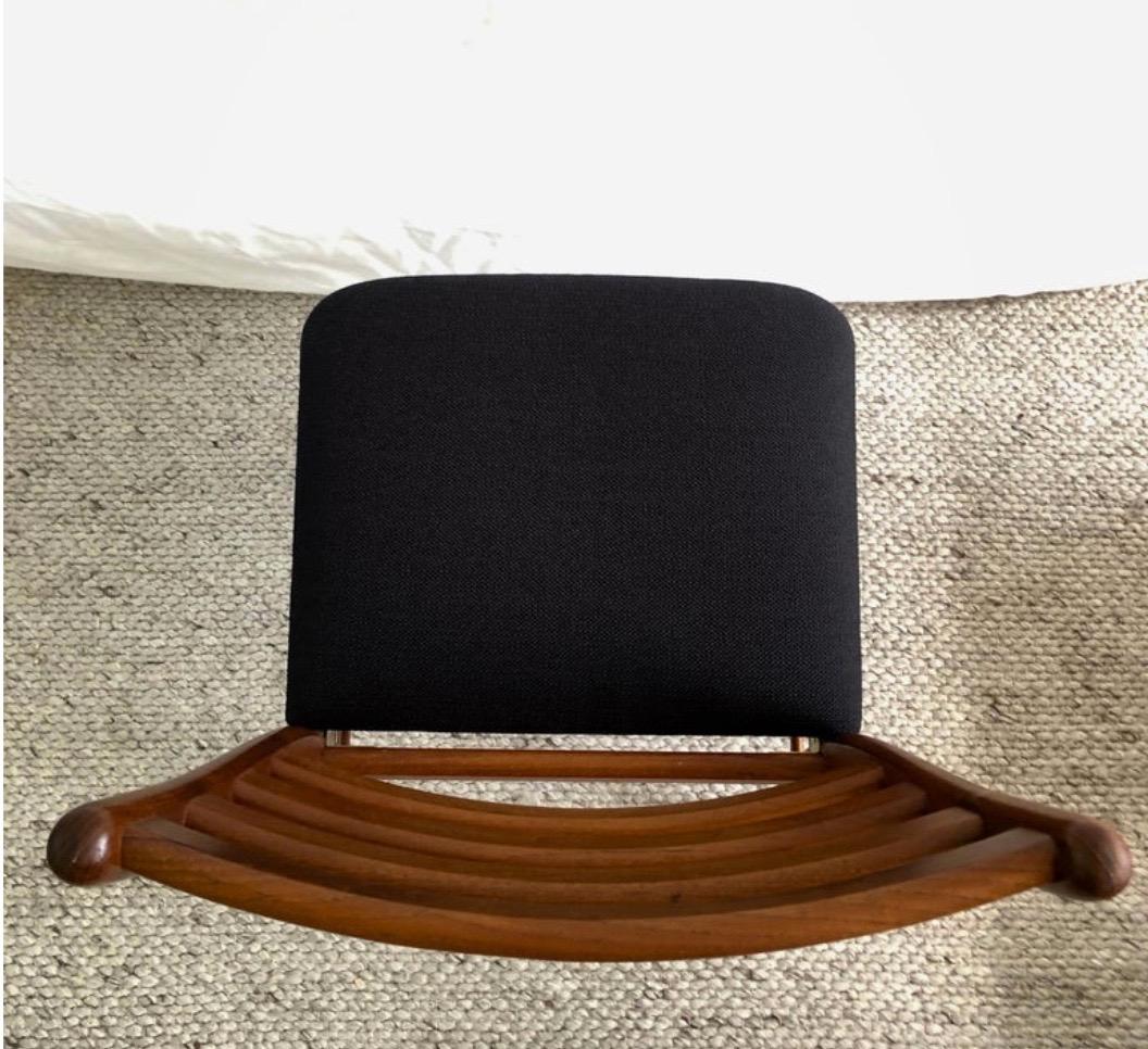 XX secolo Sedie da pranzo in teak, set di 3, di Korup Stolefabrik, metà secolo, originali danesi in vendita