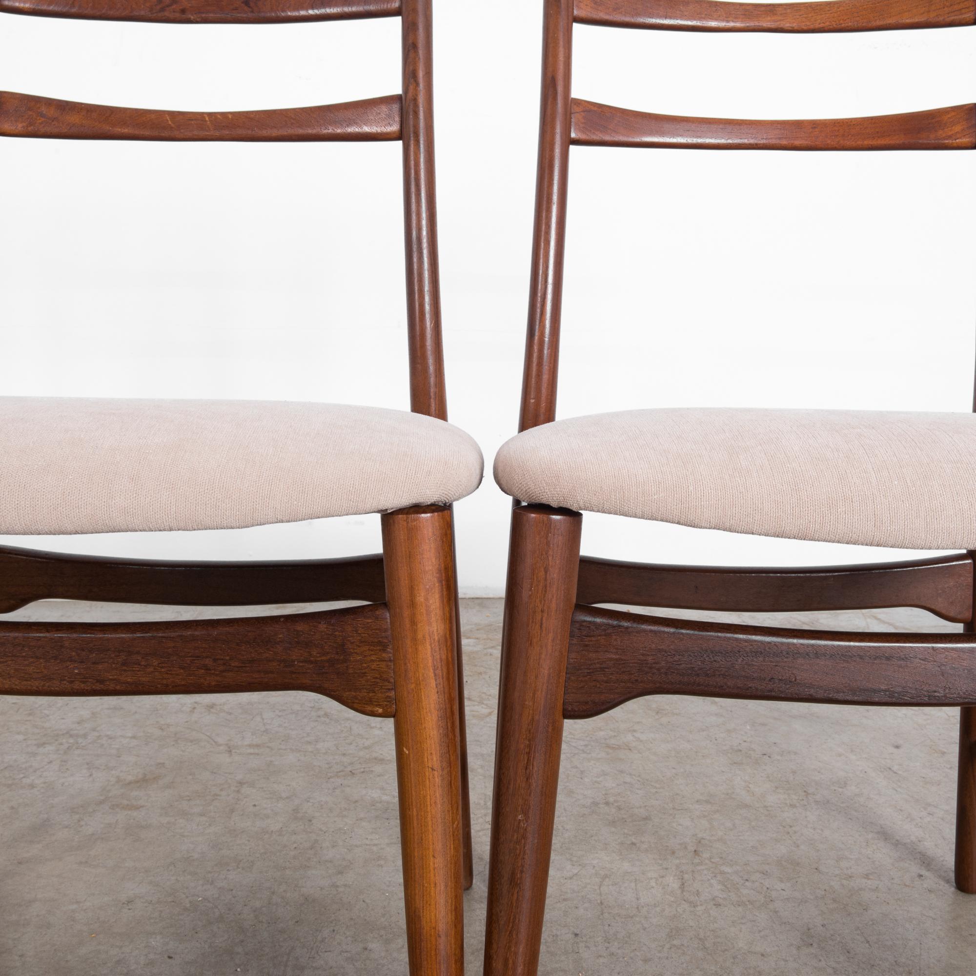 Teak Dining Chairs, Set of Four 5