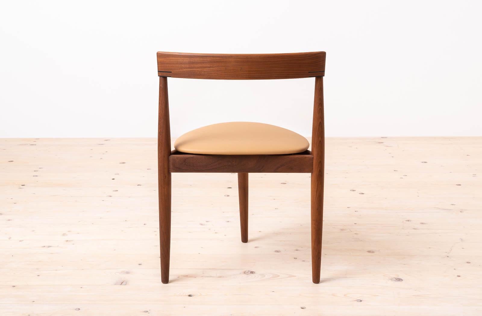 Teak Dining Set by Hans Olsen, 4 Chairs, Round Table, Danish Modern, 1950s For Sale 4