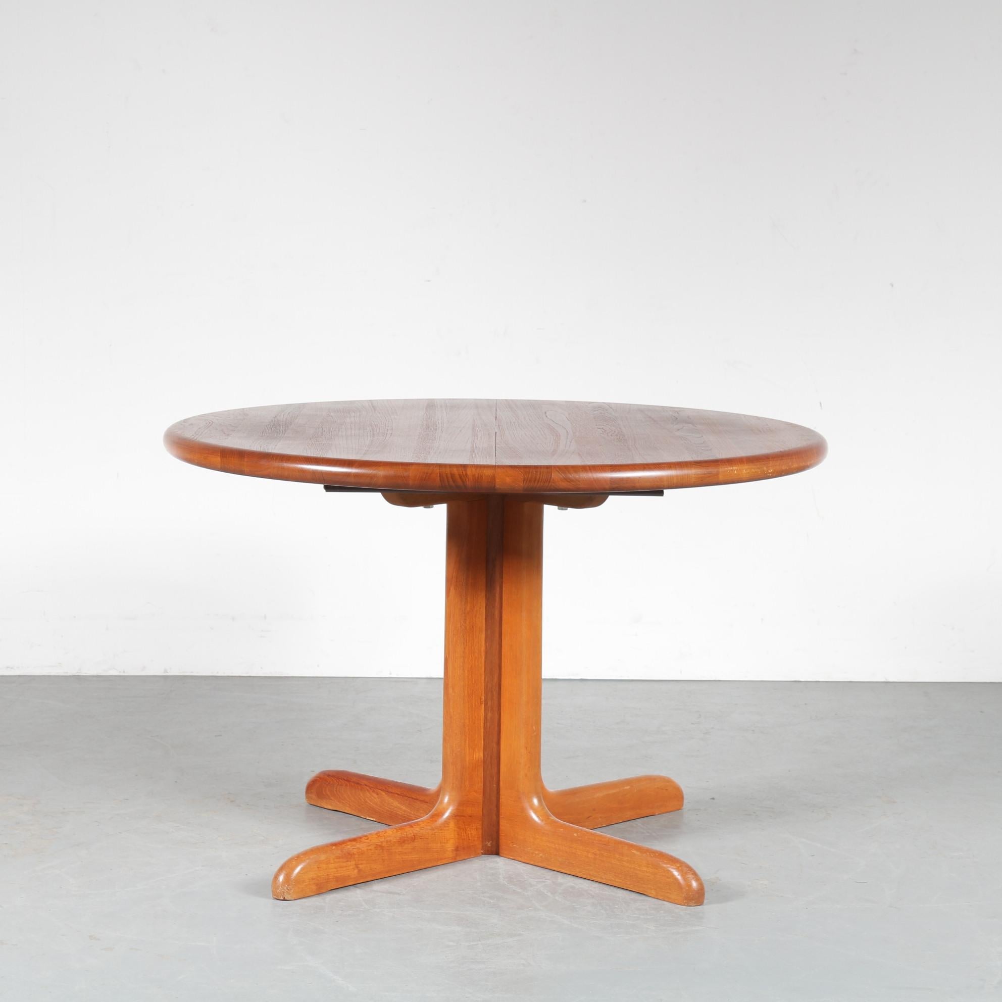 Esszimmergarnitur aus Teakholz von Niels Otto Møller für Moller, Dänemark, 1960 im Angebot 6