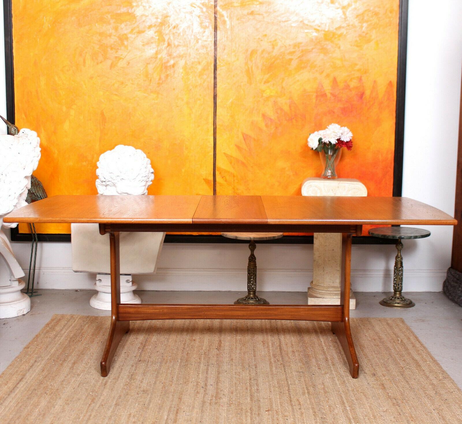 Teak Dining Table and 4 Chairs Vanson MCM 2