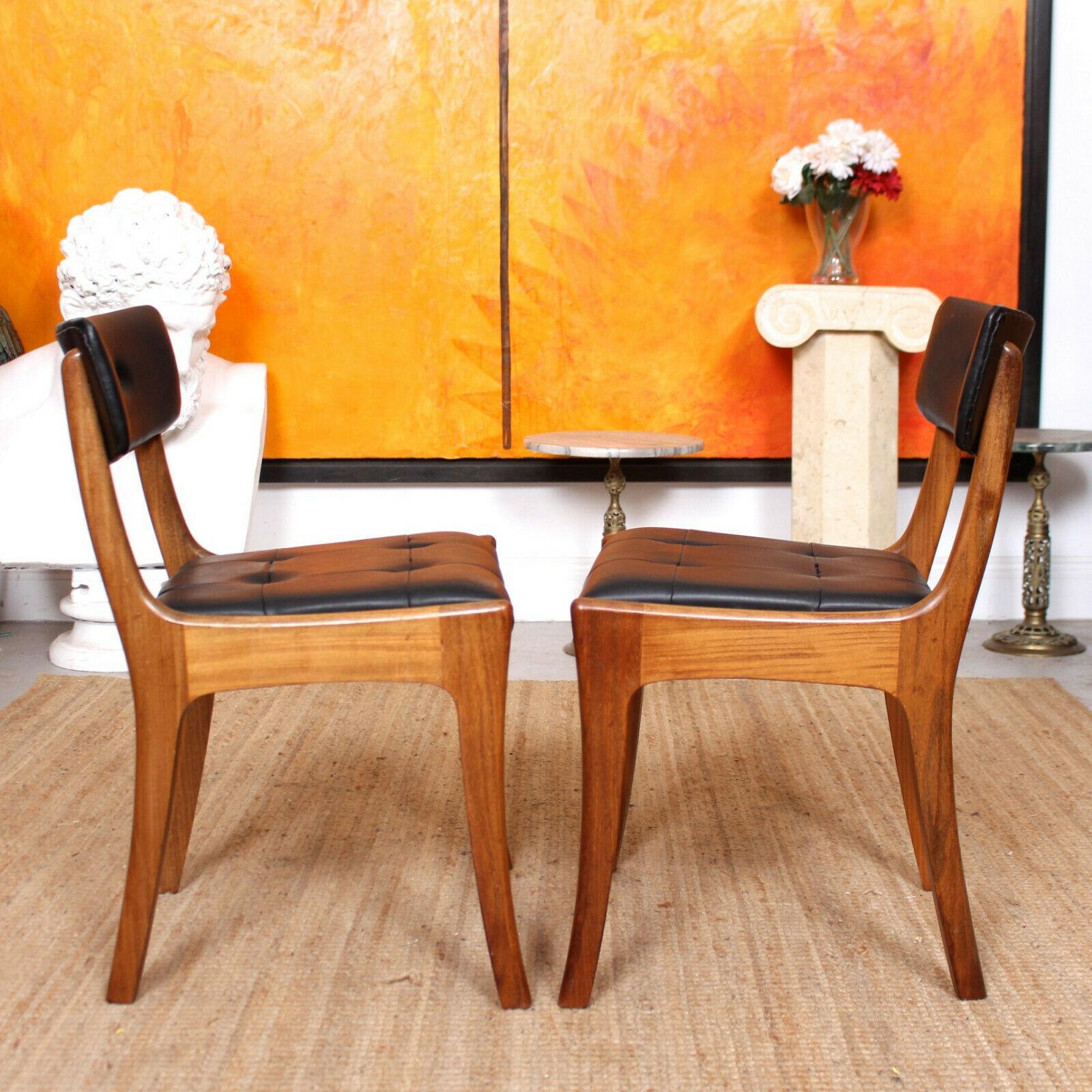 Teak Dining Table and 4 Chairs Vanson MCM 1