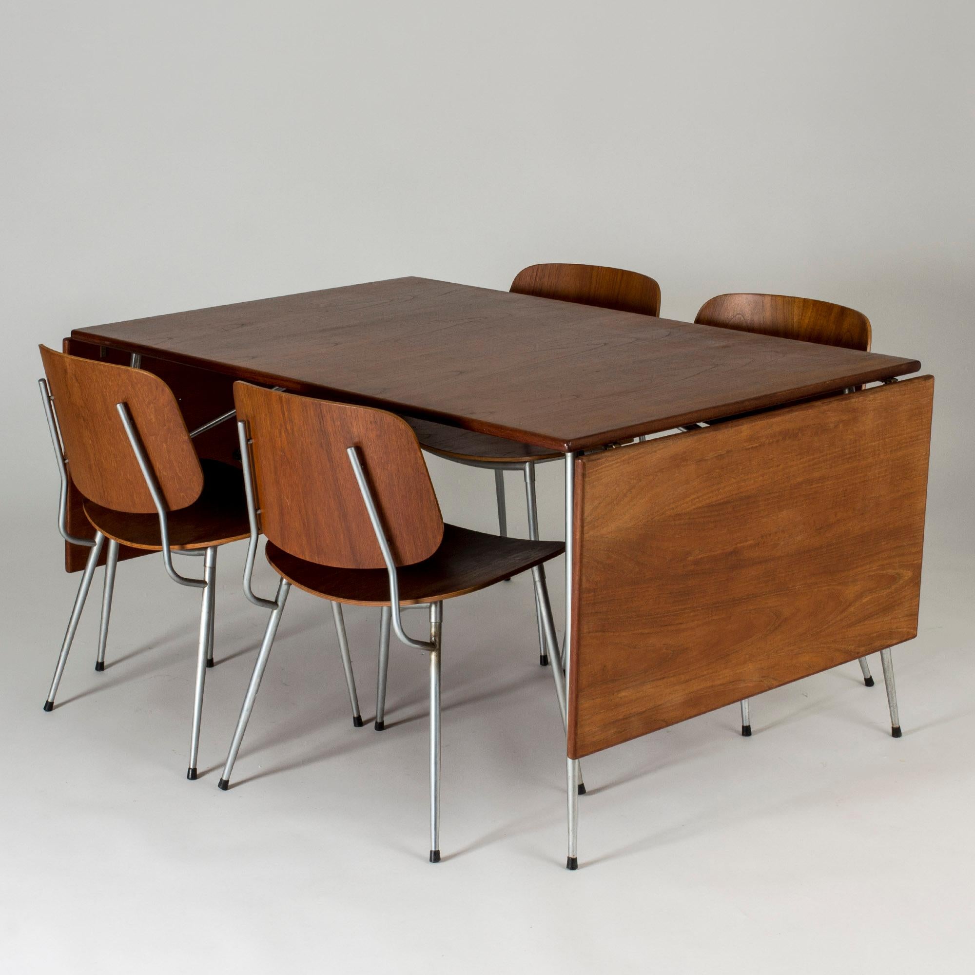 Teak Dining Table by Børge Mogensen, Denmark, 1960s For Sale 4