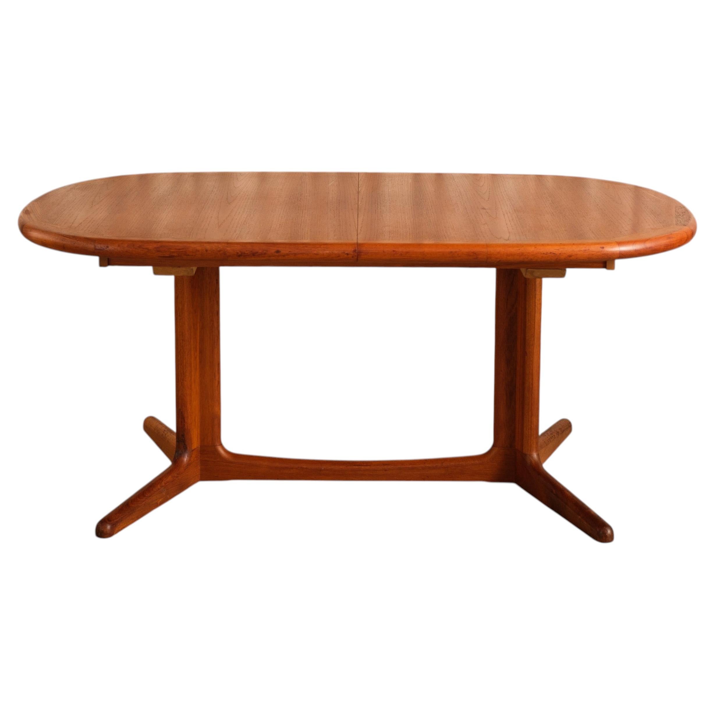 Teak Dining Table by Edvard Valentinsen, Denmark, 1960s