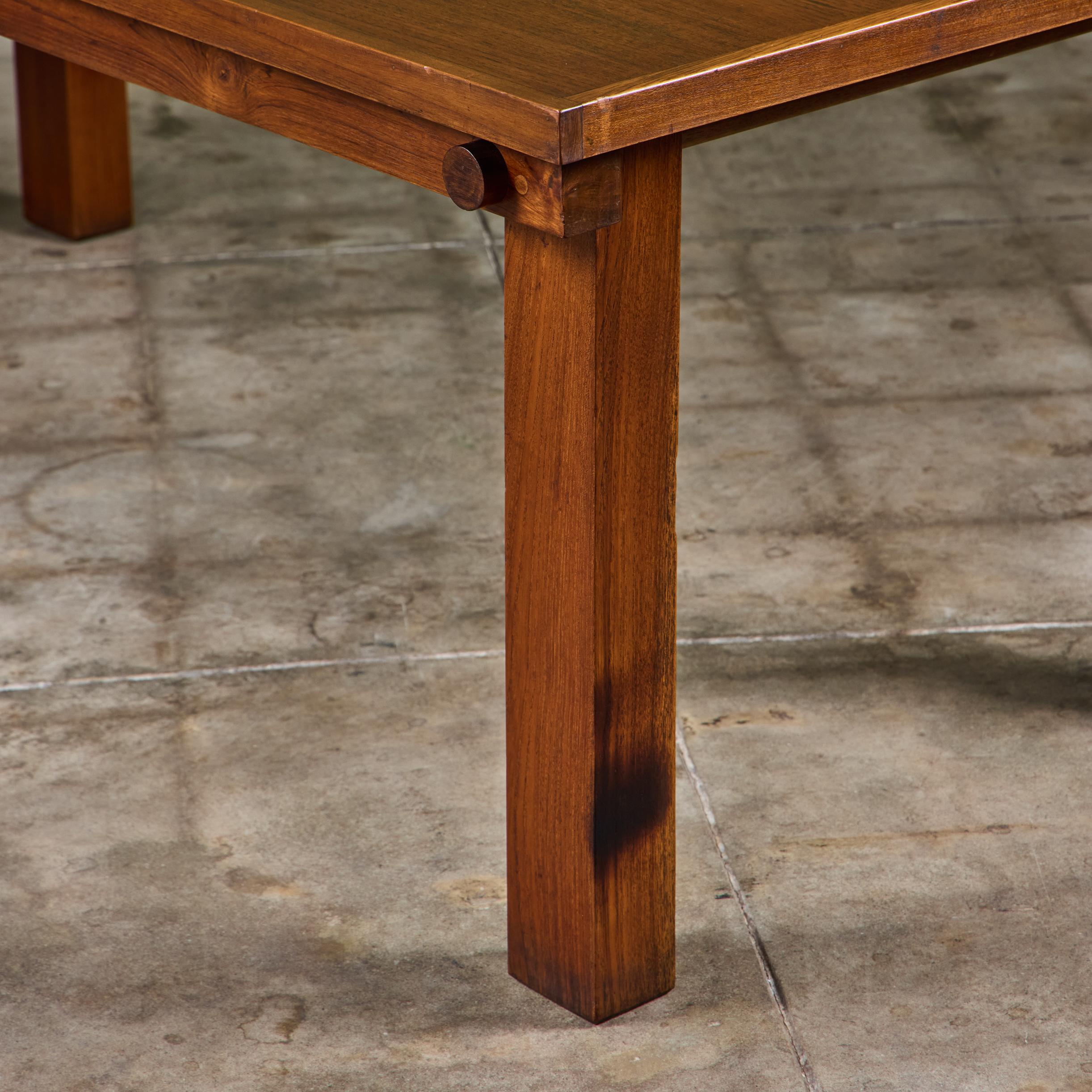 Teak Dining Table by Mini Boga for Taaru For Sale 13