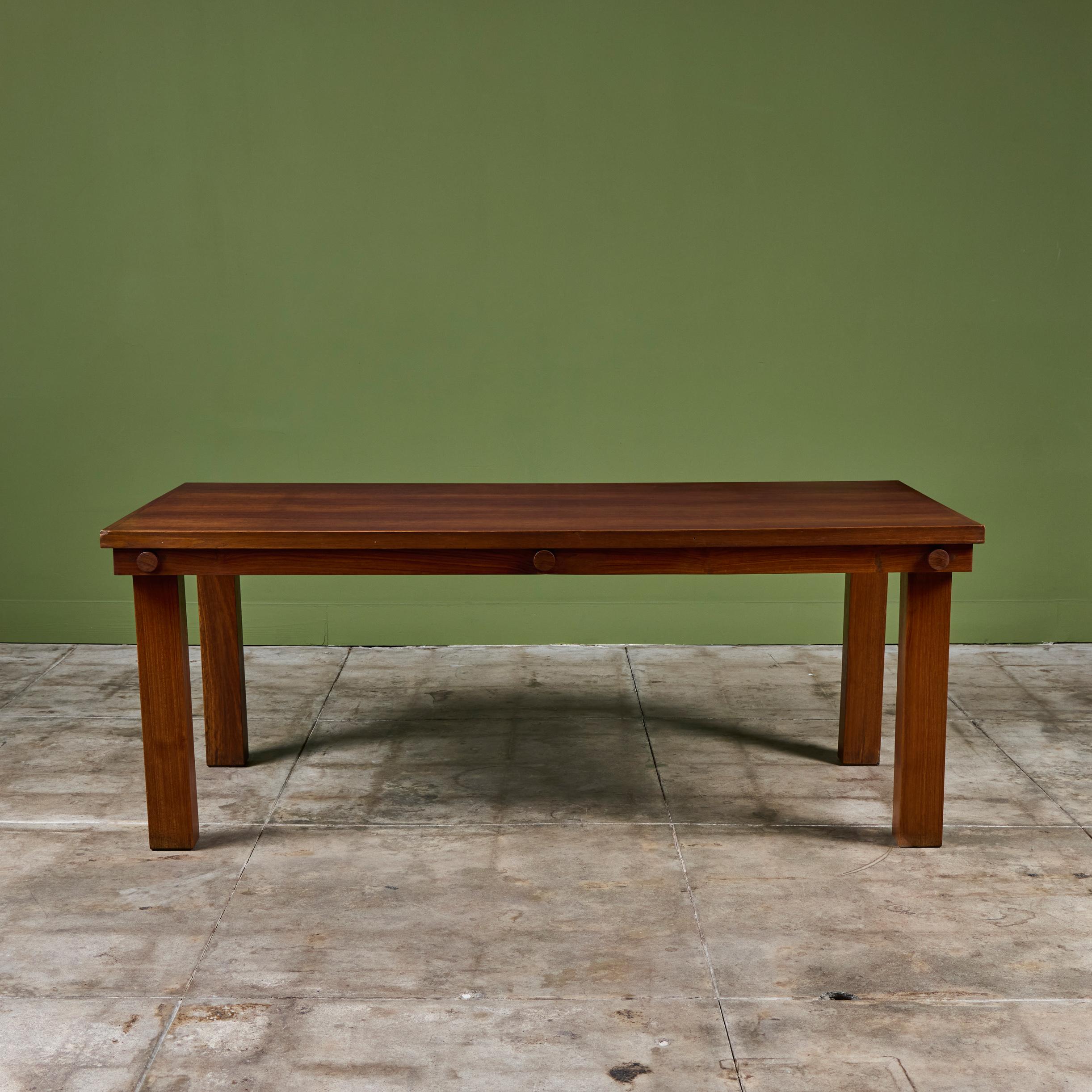 Teak Dining Table by Mini Boga for Taaru For Sale 2