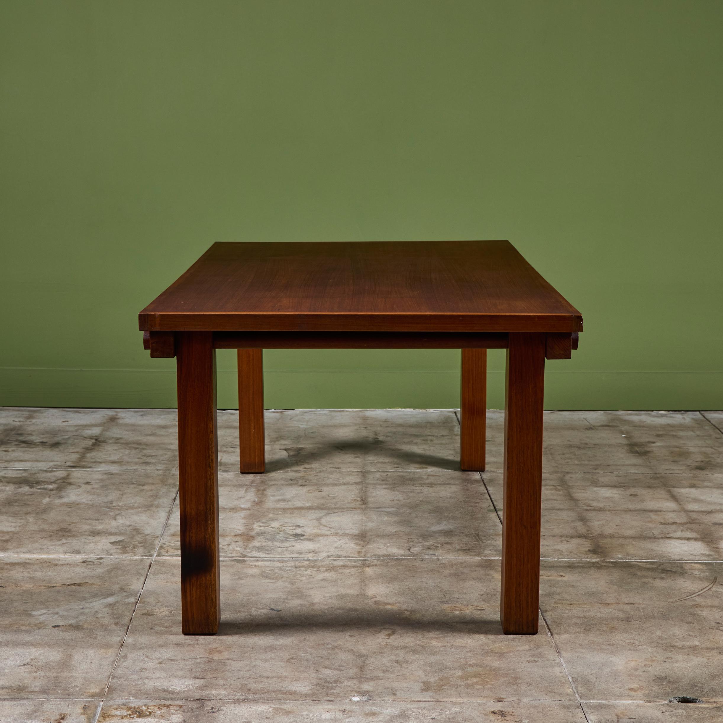 Teak Dining Table by Mini Boga for Taaru For Sale 3