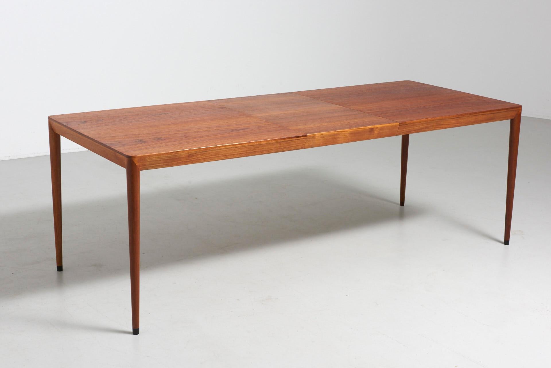 Teak Dining Table by Severin Hansen, 1960s 6