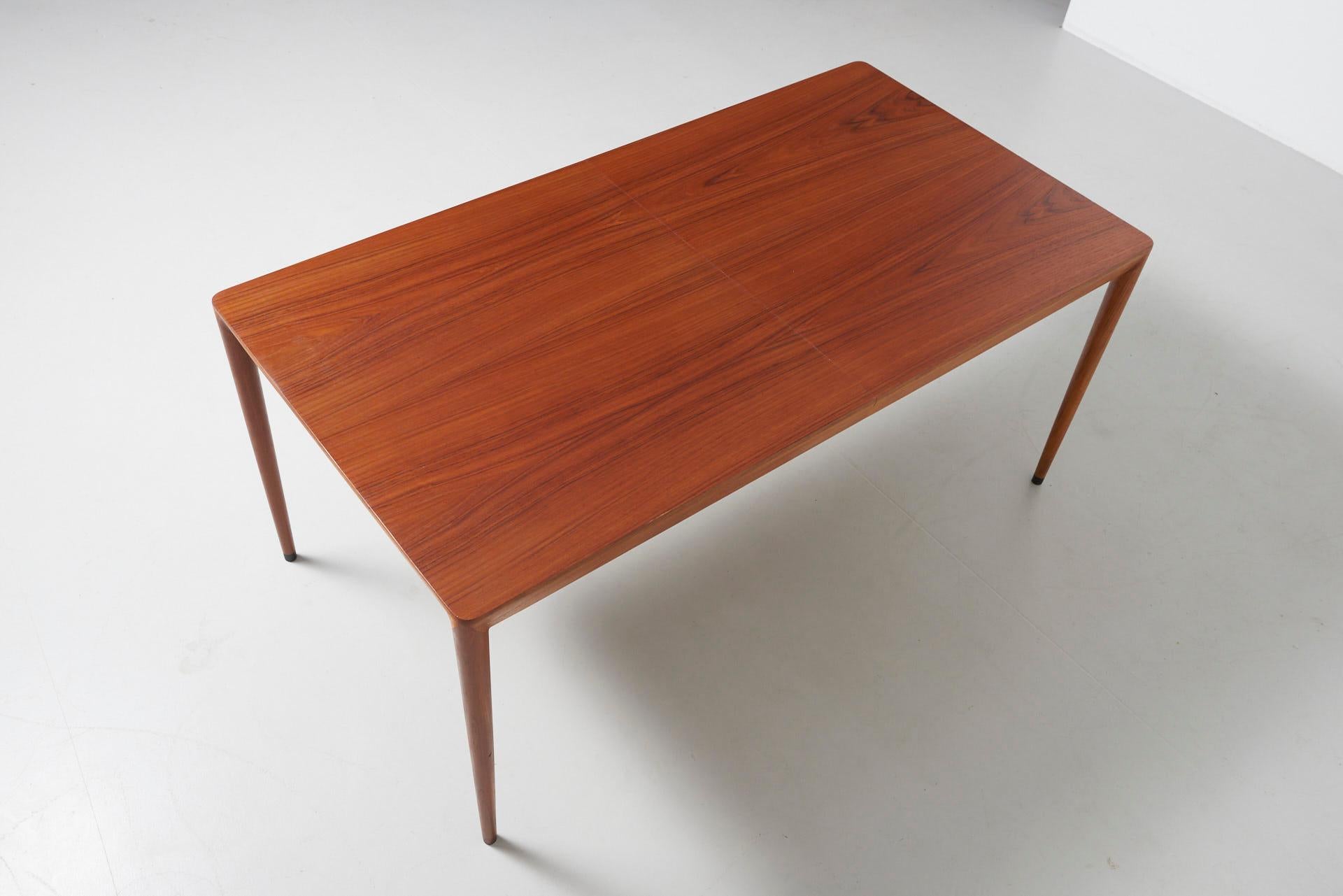 Teak Dining Table by Severin Hansen, 1960s 2