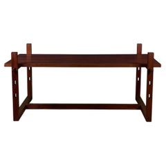 Teak Dining Table with Extended Legs by Mini Boga for Taaru