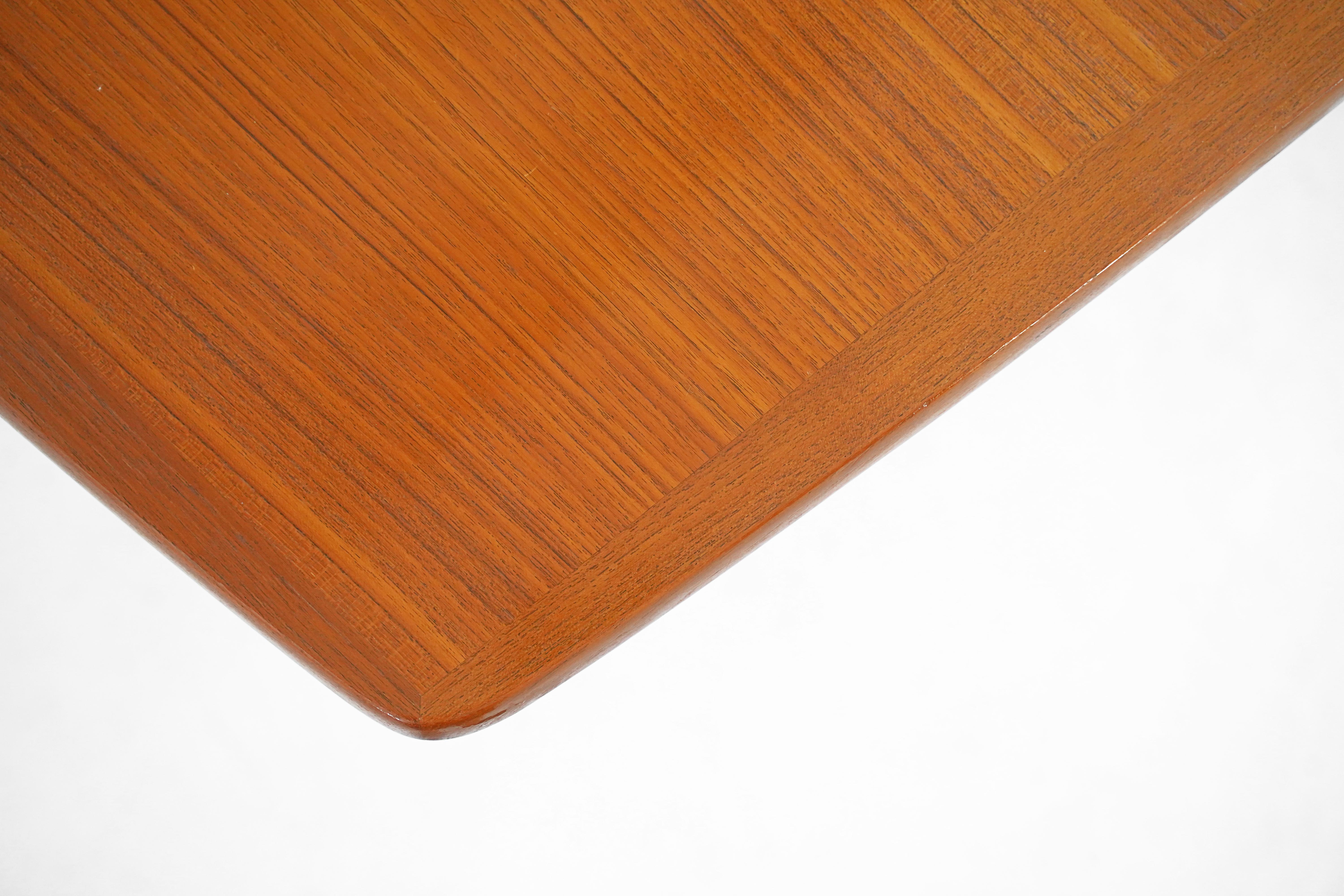 Teak Dining Table with Extension Leaves by Alf Aarseth for Gustav Bahus 3