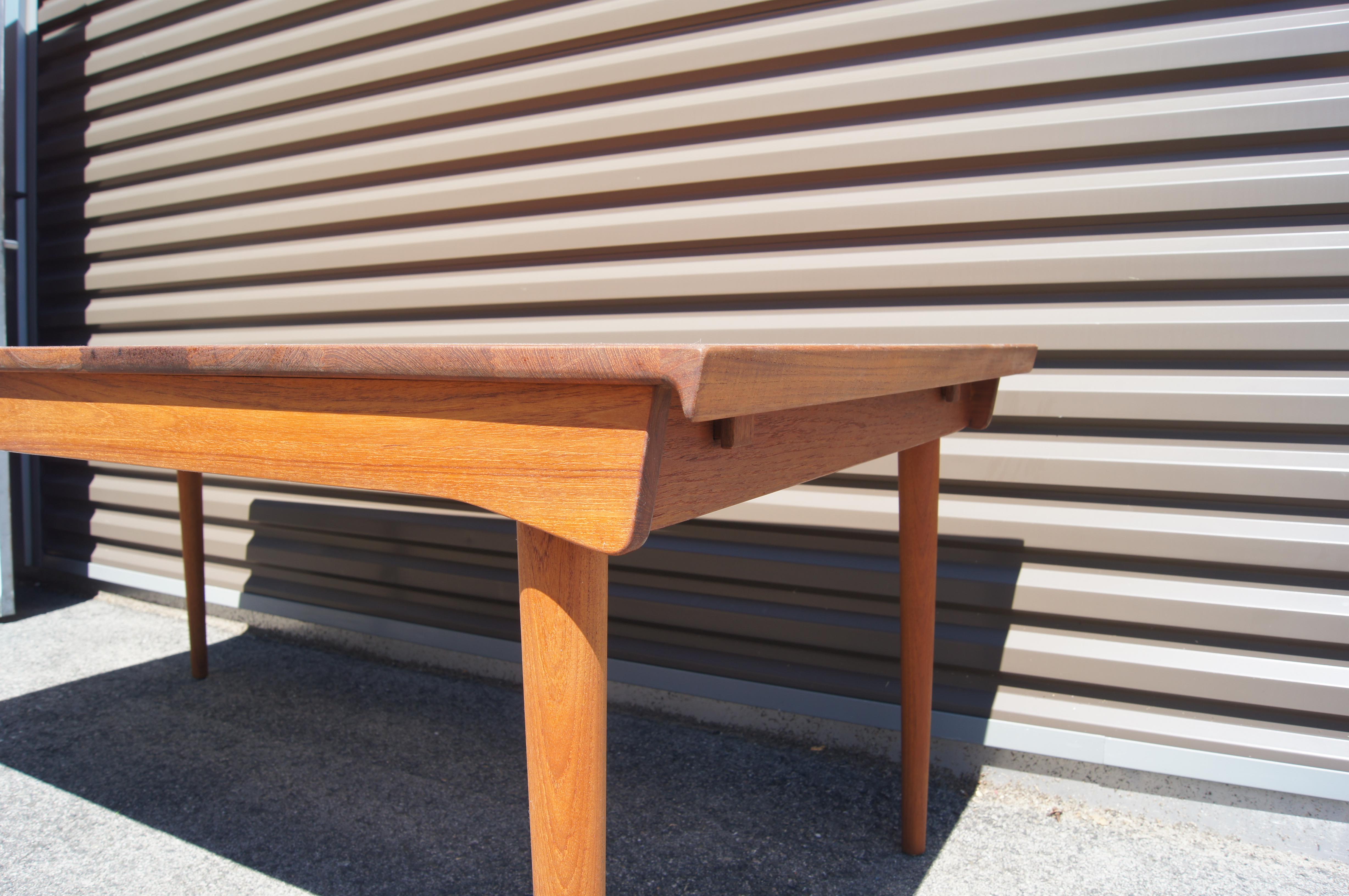 Teak Dining Table with Extensions by Finn Juhl for France & Son 3